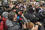София - Протест на служители на Булгартабак