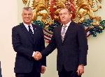 Президенът Радев се срещна с Хашим Тачи
