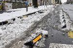 София - Откъртени ограничители