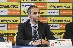София - Съвместна пресконференция на БФС и президента на УЕФА Александър Чеферин