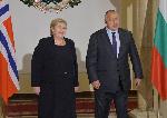 София – Премиерът на Кралство Норвегия