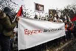 София - Протест на палестинци пред Американското посолство