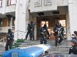 Жандармерия и полиция окупираха бургаския съд за дело на знакови лица срещу условията в затвора