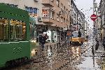 София - Авария на трамваи