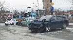 Разлята монтажна смес предизвика серия от катастрофи на булевард „Рожен”