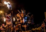 Село Големо Бучино, Перник - Кукери и огньове на обичая "Сурва"