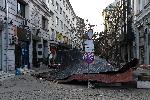 Покрив падна заради силния вятър в София