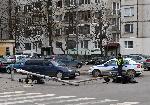 Вятърът събори светофар в София
