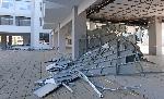 Благоевград - Паднал окачен таван в Първи корпус на ЮЗУ "Неофит Рилски"