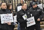 София - Протест пред Съдебната палата