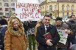 София - Протест пред Парламента
