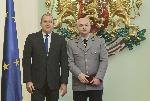 София - Церемония по връчване на висше офицерско звание на Венцислав Мутафчийски