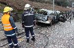 Хасково - Пожар с автомобил