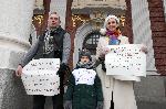 София - Протест срещу Истанбулската конвенция