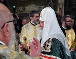 София – Света литургия отслужена от двама патриарси в храм "Свети Александър Невски"
