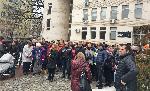 Пловдив - Протест в подкрепа на Иван Димитров пред Второ РУ