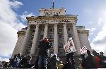 София - Протести срещу правителството пред Министерски съвет