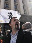 София - Протести срещу правителството пред Министерски съвет