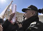 София - Протести срещу правителството пред Министерски съвет
