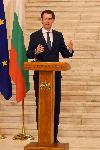 София - Посещение на австрийския канцлер