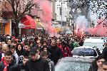 София - Футбол - Фенове на ЦСКА на шествие