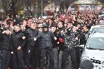 София - Футбол - Фенове на ЦСКА на шествие