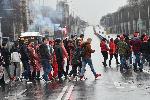 София - Футбол - Фенове на ЦСКА на шествие