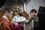 София - Божествена литургия за Благовещение в храма на Софийската духовна семинария