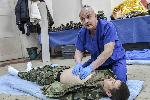 Бойни санитари от военни формирования демонстрираха своите умения