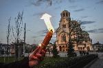 София - Пристигане на Благодатния огън