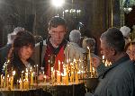 София - Възкресна служба за така нареченото "Второ Възкресение" в храм "Света Неделя"