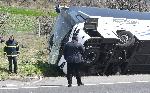 Вакарел - Тежка катастрофа с автобус на автомагистрала „Тракия“
