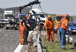 Вакарел - Тежка катастрофа с автобус на автомагистрала „Тракия“