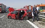 Вакарел - Тежка катастрофа с автобус на автомагистрала „Тракия“