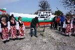 Климентово - Протест за разбит път