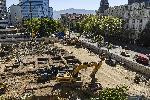 София - Разкопки при строежа на хотел Мариот