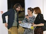 Изложбата на Хубен Черкелов „100 лица” продължава в новата галерия до Триъгълната кула на Сердика