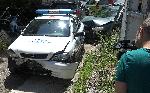 Димитровград - Катастрофа с две полицейски патрулки