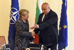 София - Министерски съвет - Бойко борисов се среща с Роуз Готемюлер