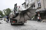 Бургас - Монтиране на Грамофона