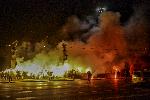 Феновете на ЦСКА посрещнаха 70-годишнината на отбора в полунощ на Орлов мост