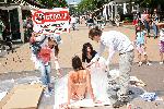 Вегани протестираха срещу убийствата на животни