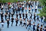 Най-дългото ученическо хоро направиха варненски деца за Деня на Европа