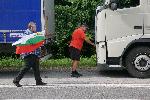 Варна - Протест на превозвачите