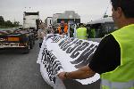 Бургас - Протест на превозвачи