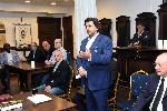 София - Валидиране на пощенска марка 25 години Обединената Велика Ложа на България