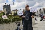 София - Инициативата "Извърви километър в нейните обувки"