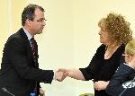 София - Среща на Мая Манолова с осъдени за трафик на хора в Гърция