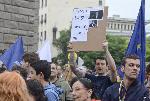 София - Протести против и в подкрепа на проекта АЕЦ "Белене"