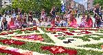 София - Инсталация  "Жив килим от български рози“